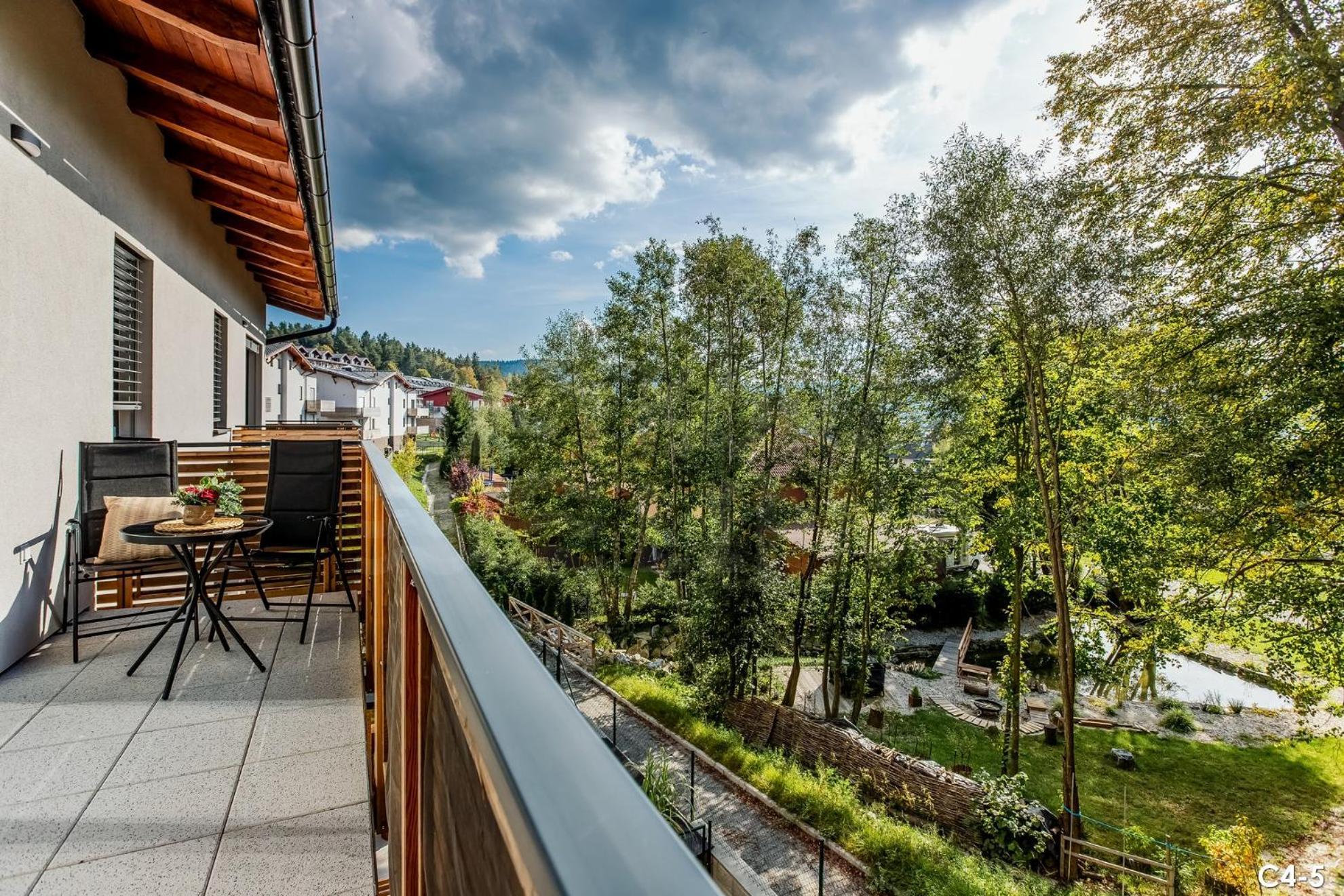 Korzo Lipno C Lägenhet Lipno nad Vltavou Exteriör bild